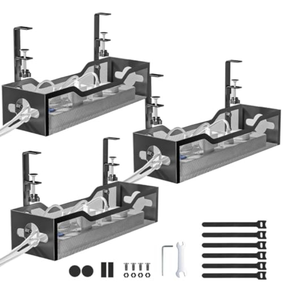 Cable Tray Under Desk - Under Desk Cable Management Tray 3