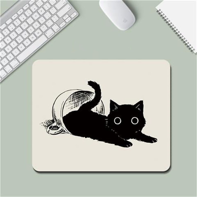 Office Furniture Desk - Mouse Mat Cat Mause Pad Cute