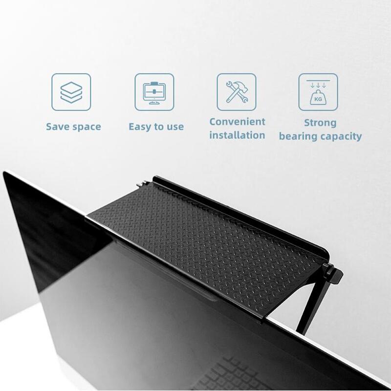 Cubicle Shelf Organizer - Storage Shelves For Television TV LCD