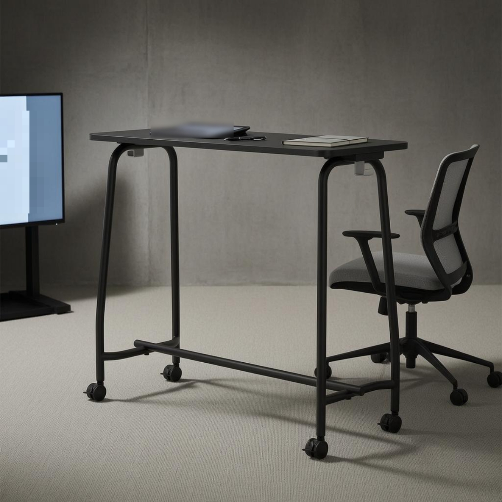 Mobile Training Desk Flat Tabl - đánh giá và giá Office Furniture Desk