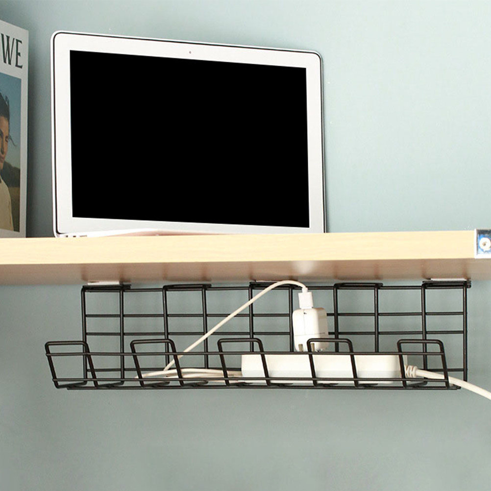 2Pcs Premium Iron Under Desk C - đánh giá và giá Cable Tray Under Desk