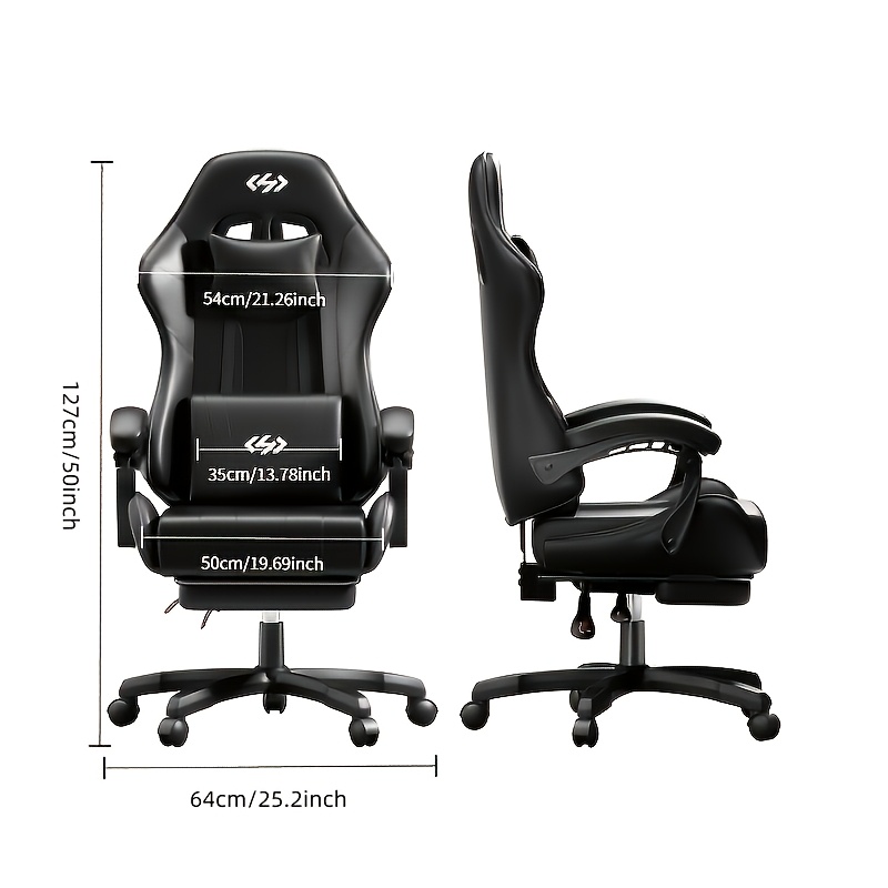 Ergonomic Gaming Chair with Sp - đánh giá và giá Office Footrest Cushion