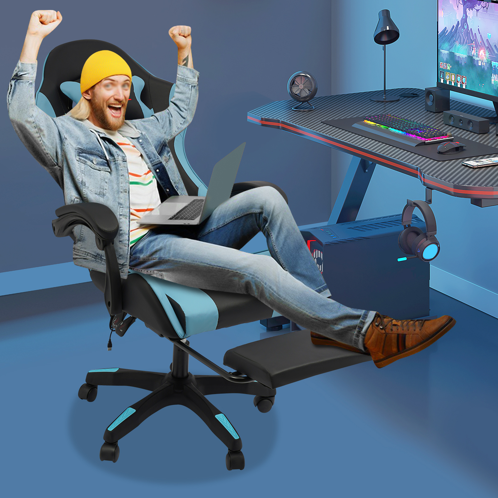 Ergonomic Racing Gaming Chair  - đánh giá và giá Furniture Chairs For Office