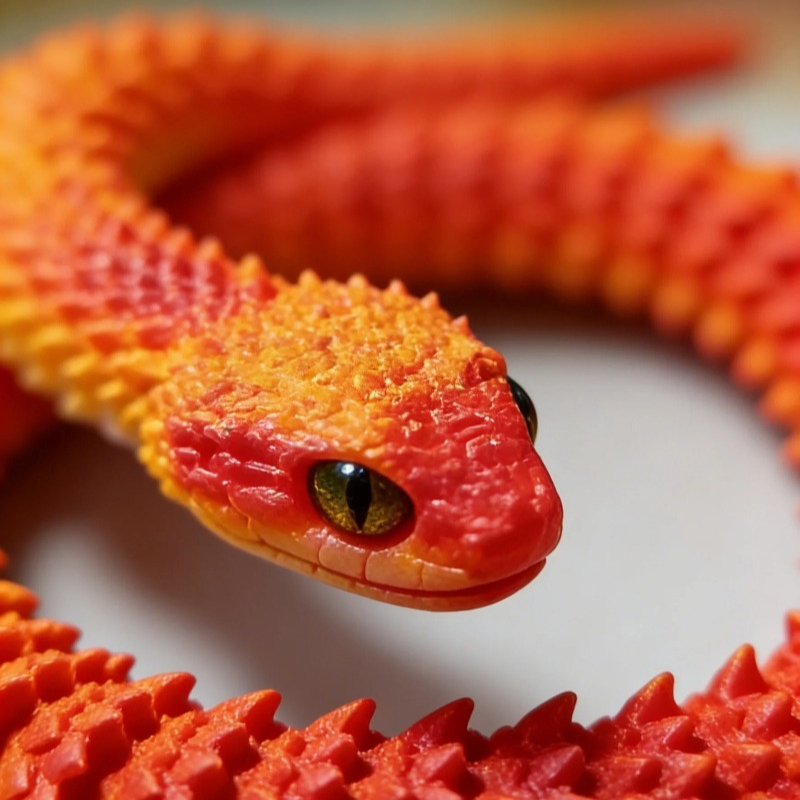 3D Printed Snake Decor 30cm Of - đánh giá và giá Cubicle Shelf Organizer