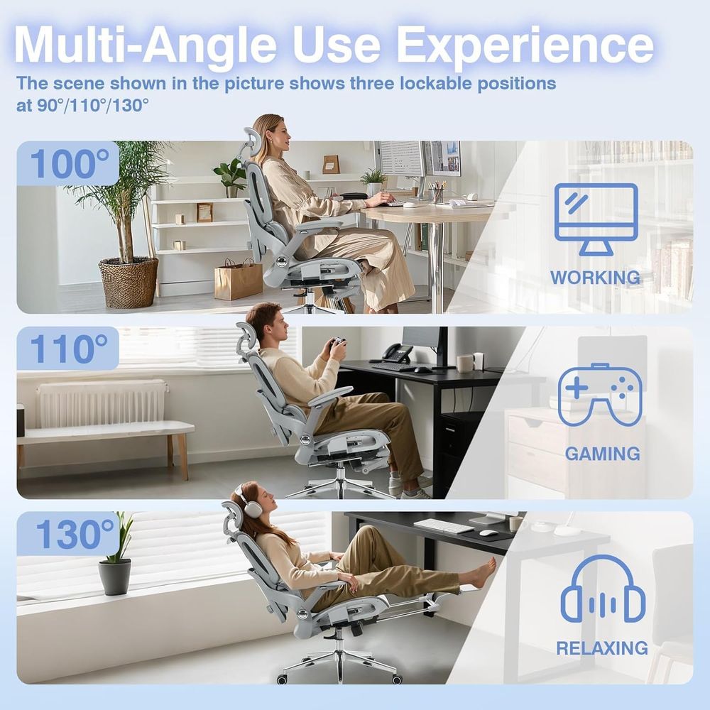 Ergonomic Mesh Office Chair wi - đánh giá và giá Office Furniture Zone