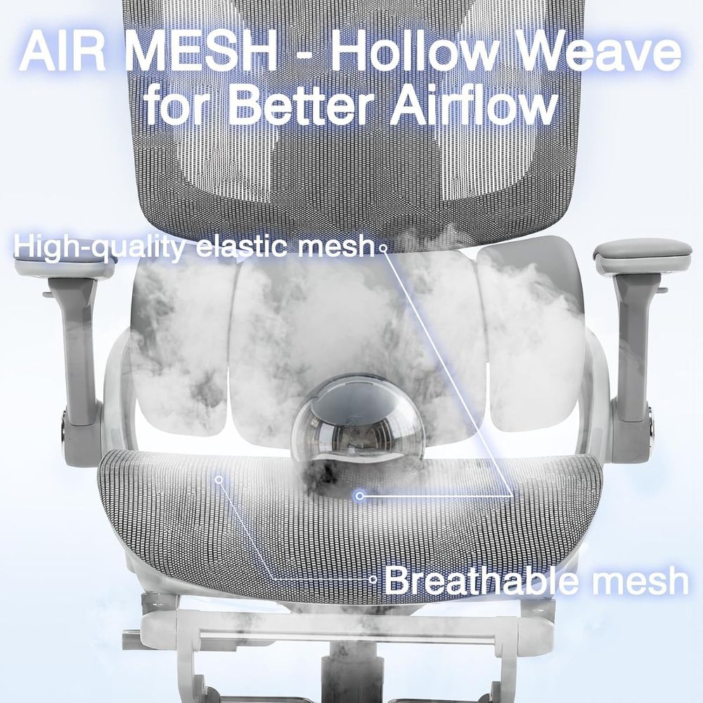Ergonomic Mesh Office Chair wi - đánh giá và giá Office Furniture Zone