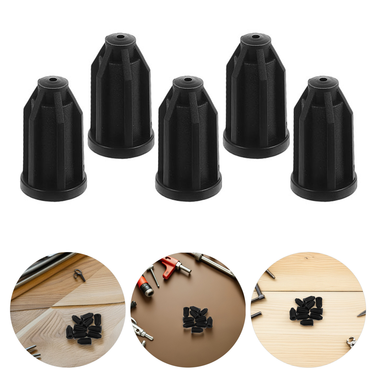 40Pcs Black PP Caster Socket S - đánh giá và giá Furniture Chairs For Office