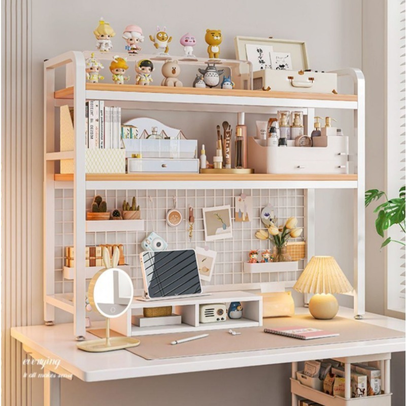 Grid Shelf Desktop Shelf Desk  - đánh giá và giá Cubicle Shelf Organizer