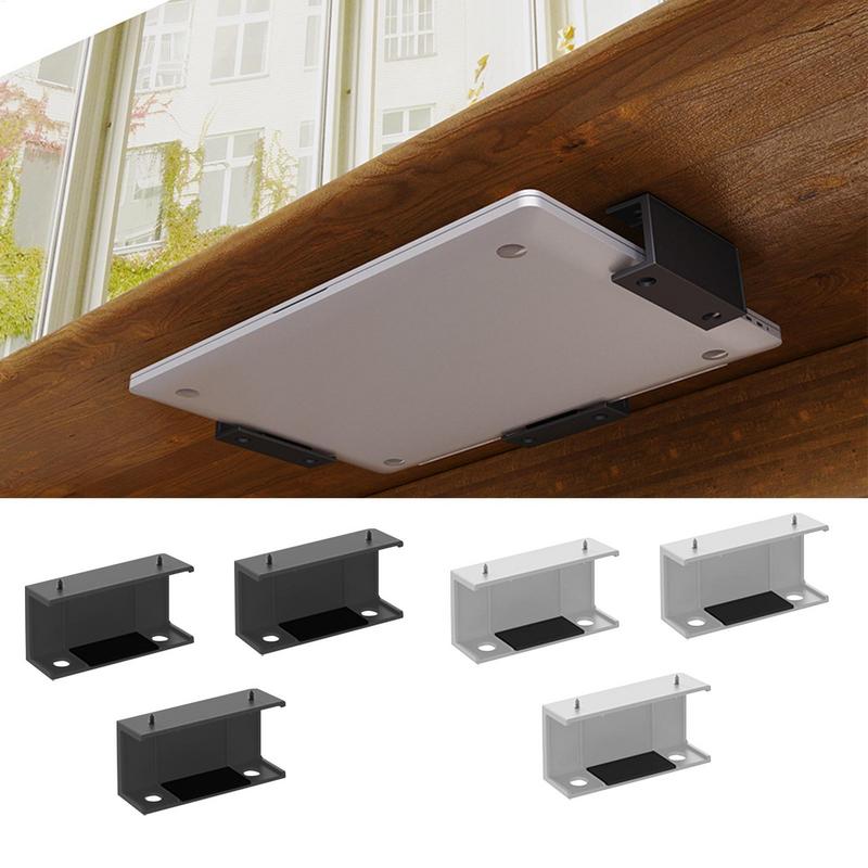 Under Desk Laptop Mount ABS Un - đánh giá và giá Cubicle Shelf Organizer