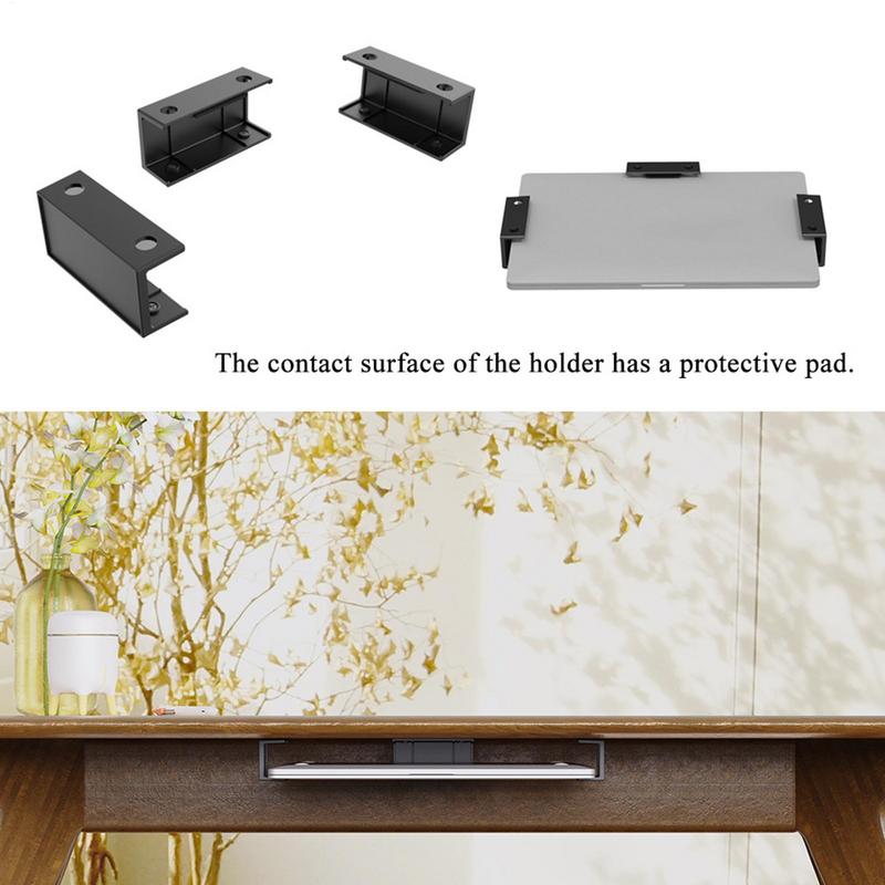 Under Desk Laptop Mount ABS Un - đánh giá và giá Cubicle Shelf Organizer