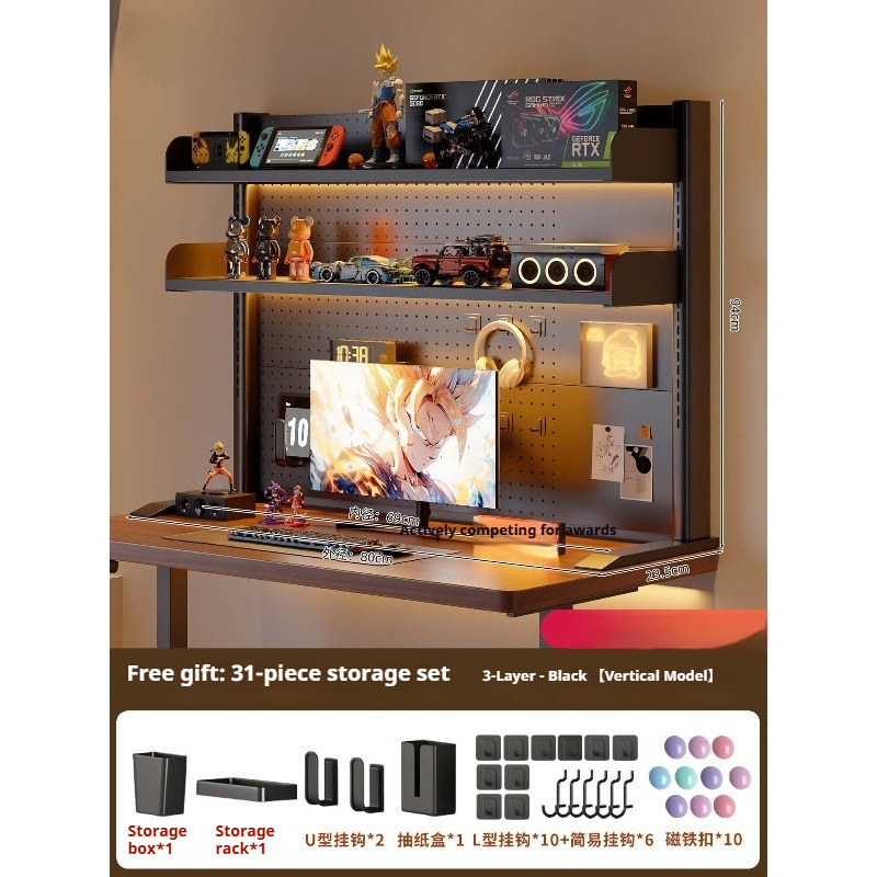 Clamp on Desk Shelf with Pegbo - đánh giá và giá Cubicle Shelf Organizer