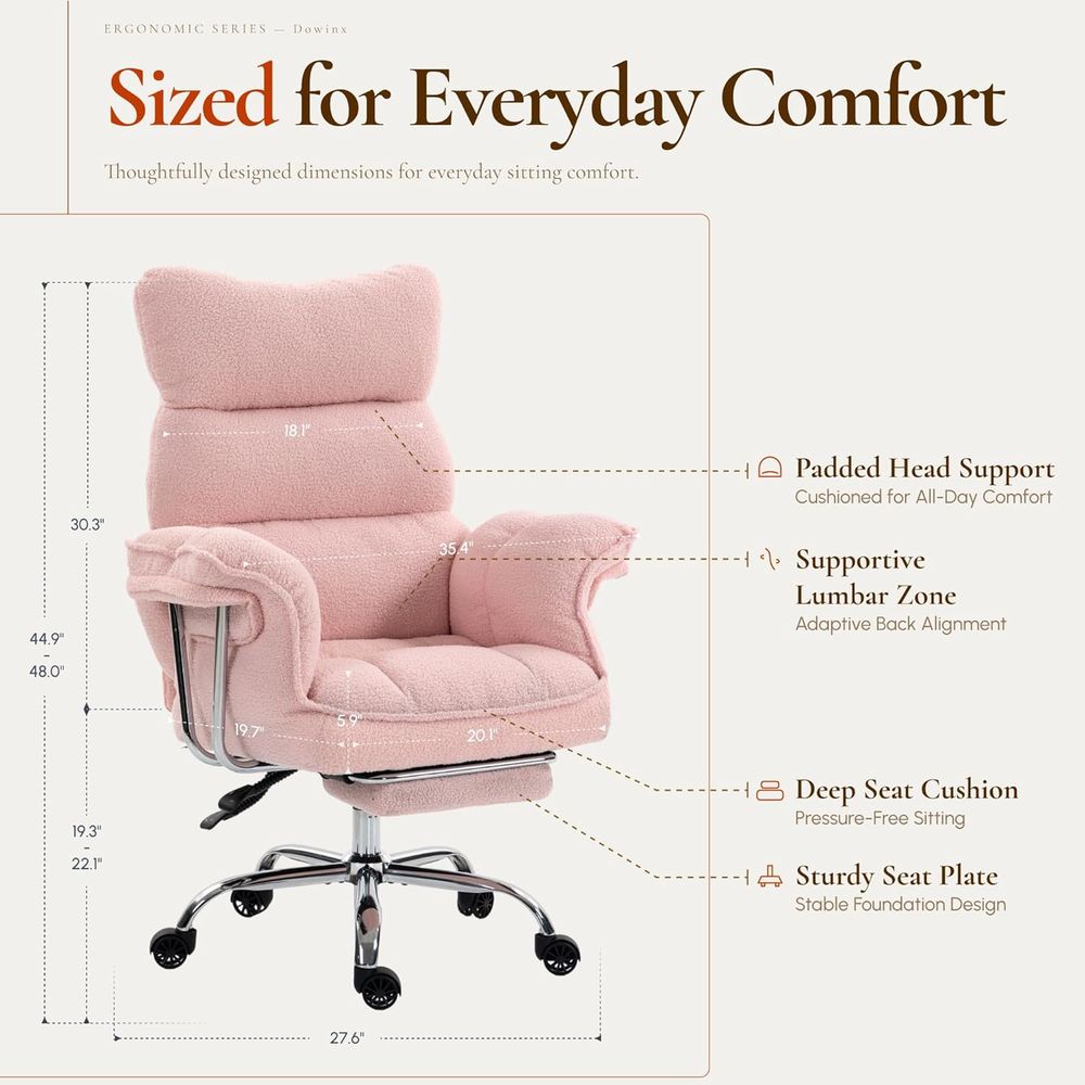 Ergonomic High-Back Office Cha - đánh giá và giá Office Footrest Cushion