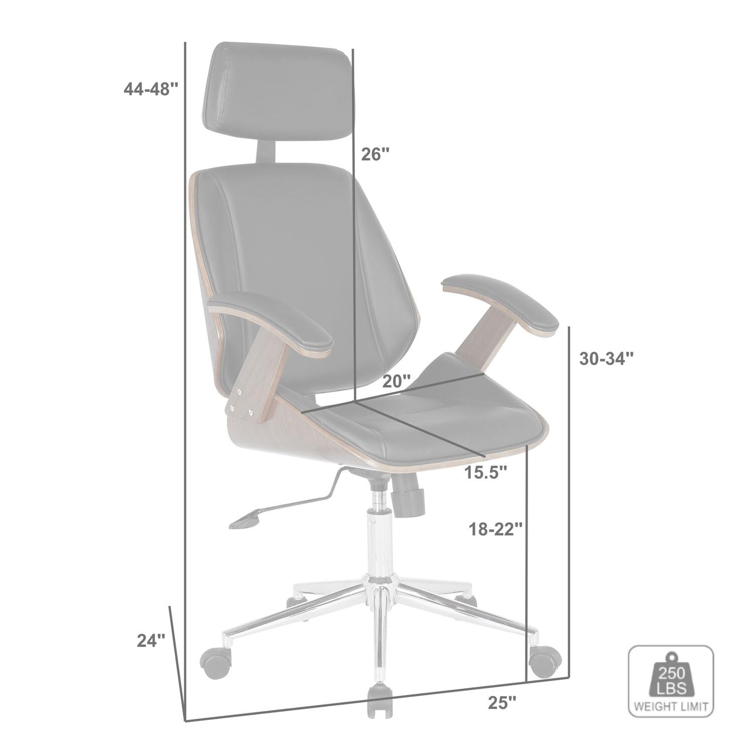 Mid-Century Modern Office Chai - đánh giá và giá Furniture Chairs For Office