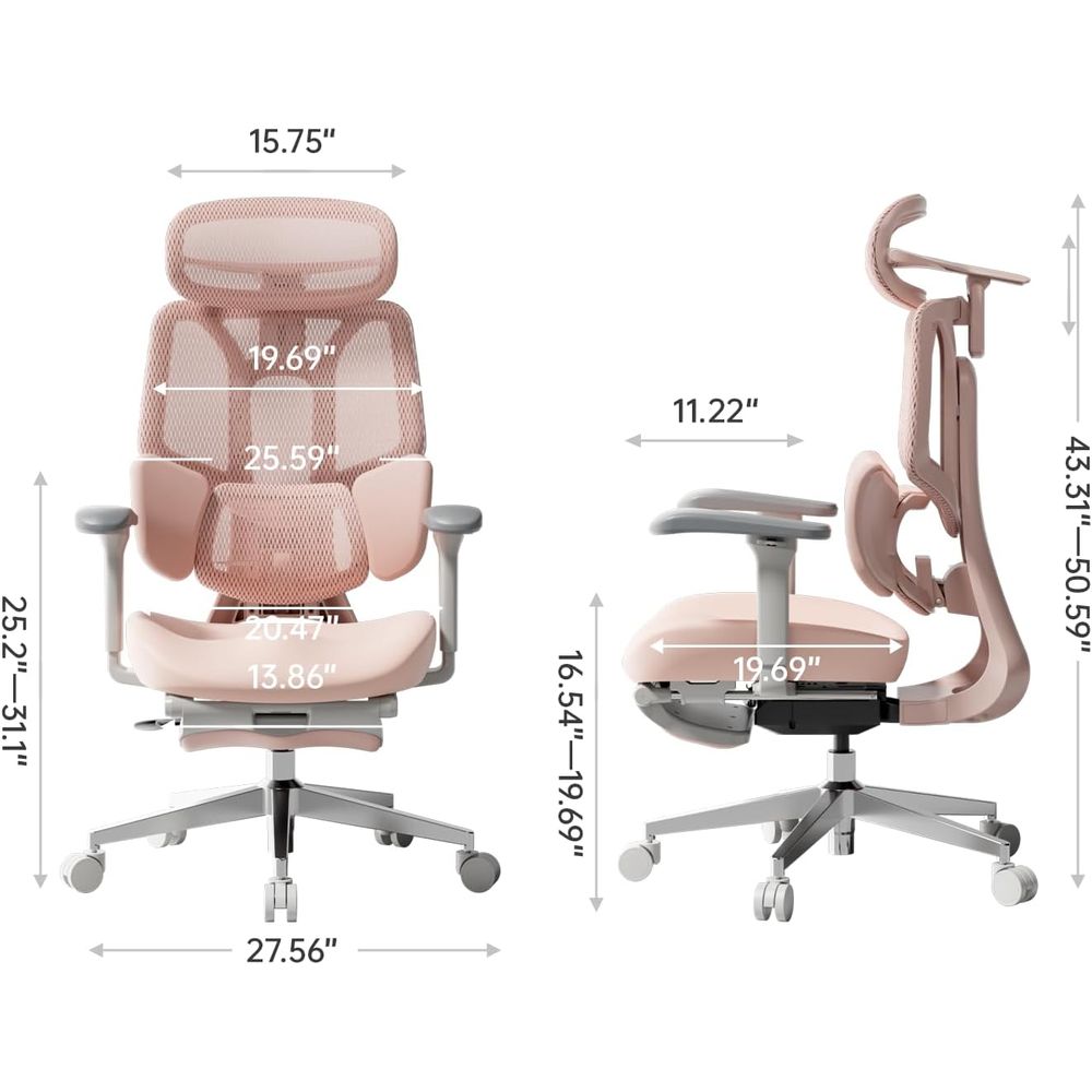 E3 Air Ergonomic Oice Chair, B - đánh giá và giá Office Furniture Zone