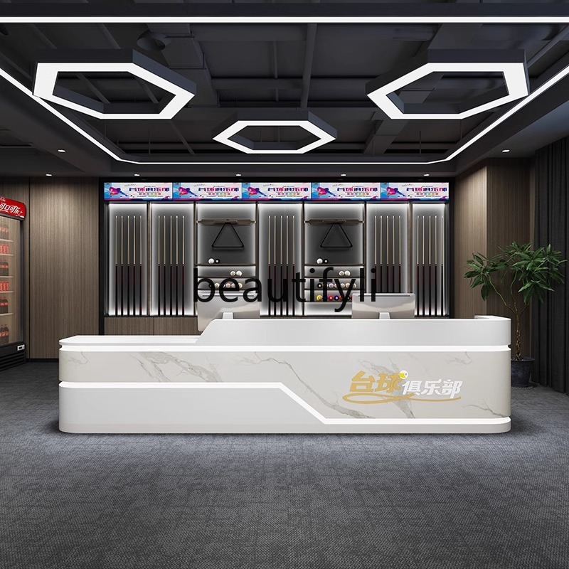 Billiard Room Painted Front De - đánh giá và giá Reception Desk Counter