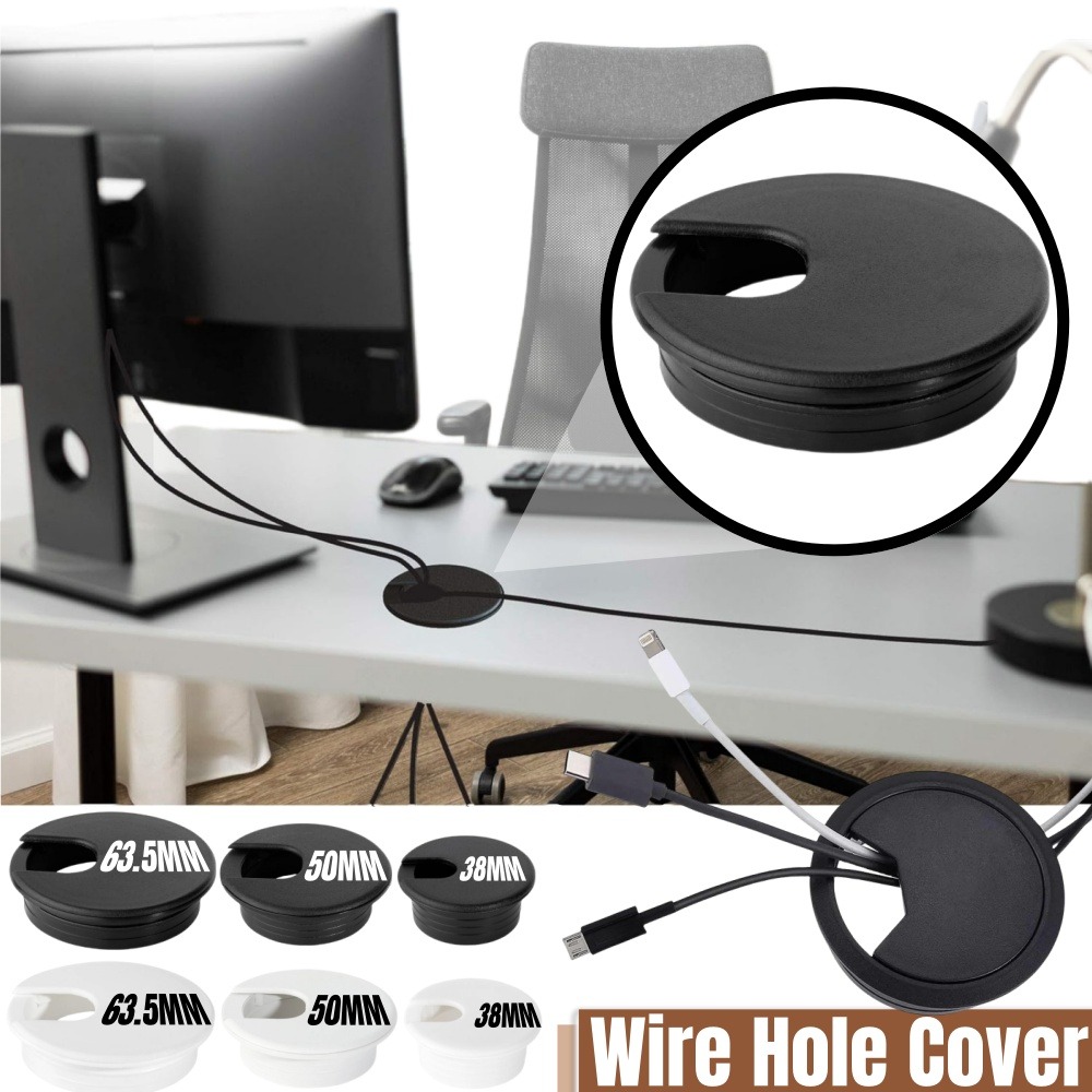 Plastic Wire Hole Cover 1.5/2/ - đánh giá và giá Office Furniture Outlet
