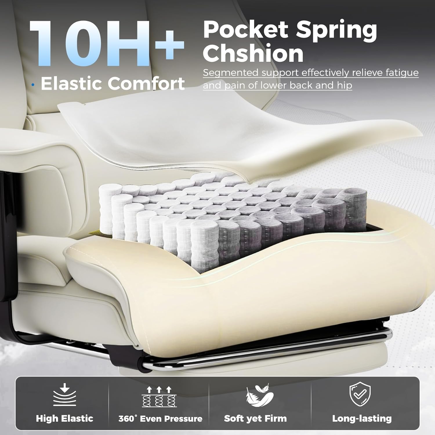 Big and Tall Gaming Chair 400l - đánh giá và giá Office Footrest Cushion