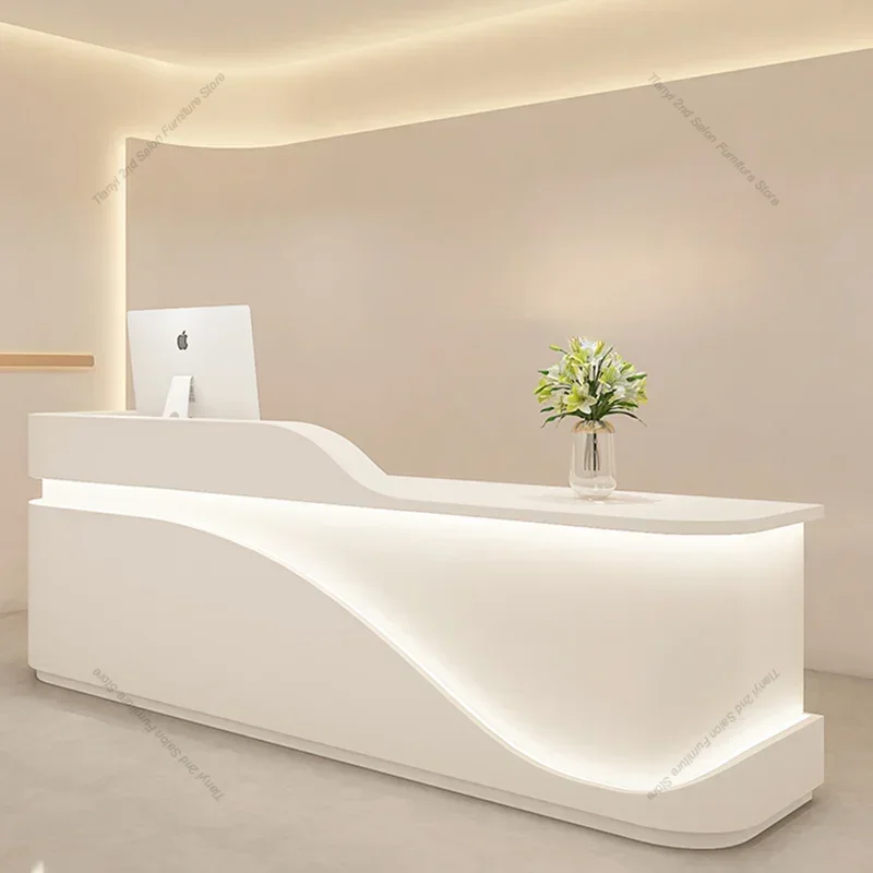 Italian Style Nail Salon Recep - đánh giá và giá Office Furniture High End
