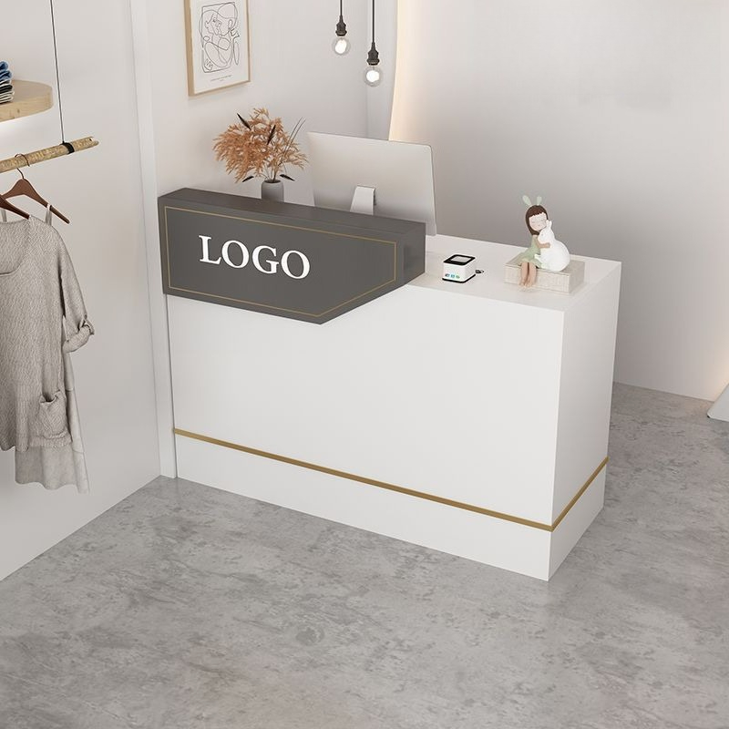 Modern Simple Small Checkout R - đánh giá và giá Reception Desk Counter