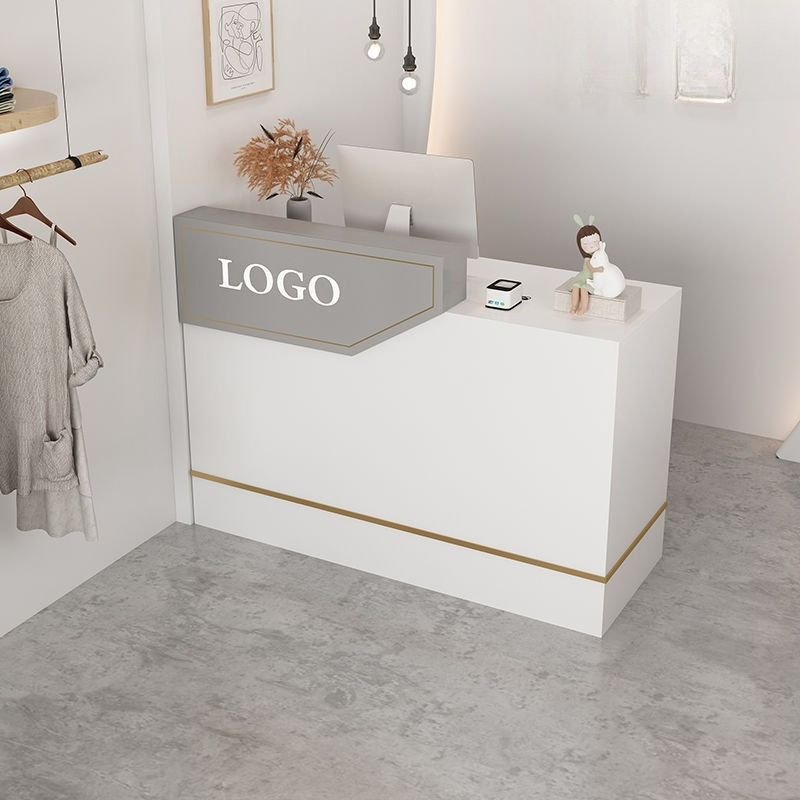 Modern Simple Small Checkout R - đánh giá và giá Reception Desk Counter