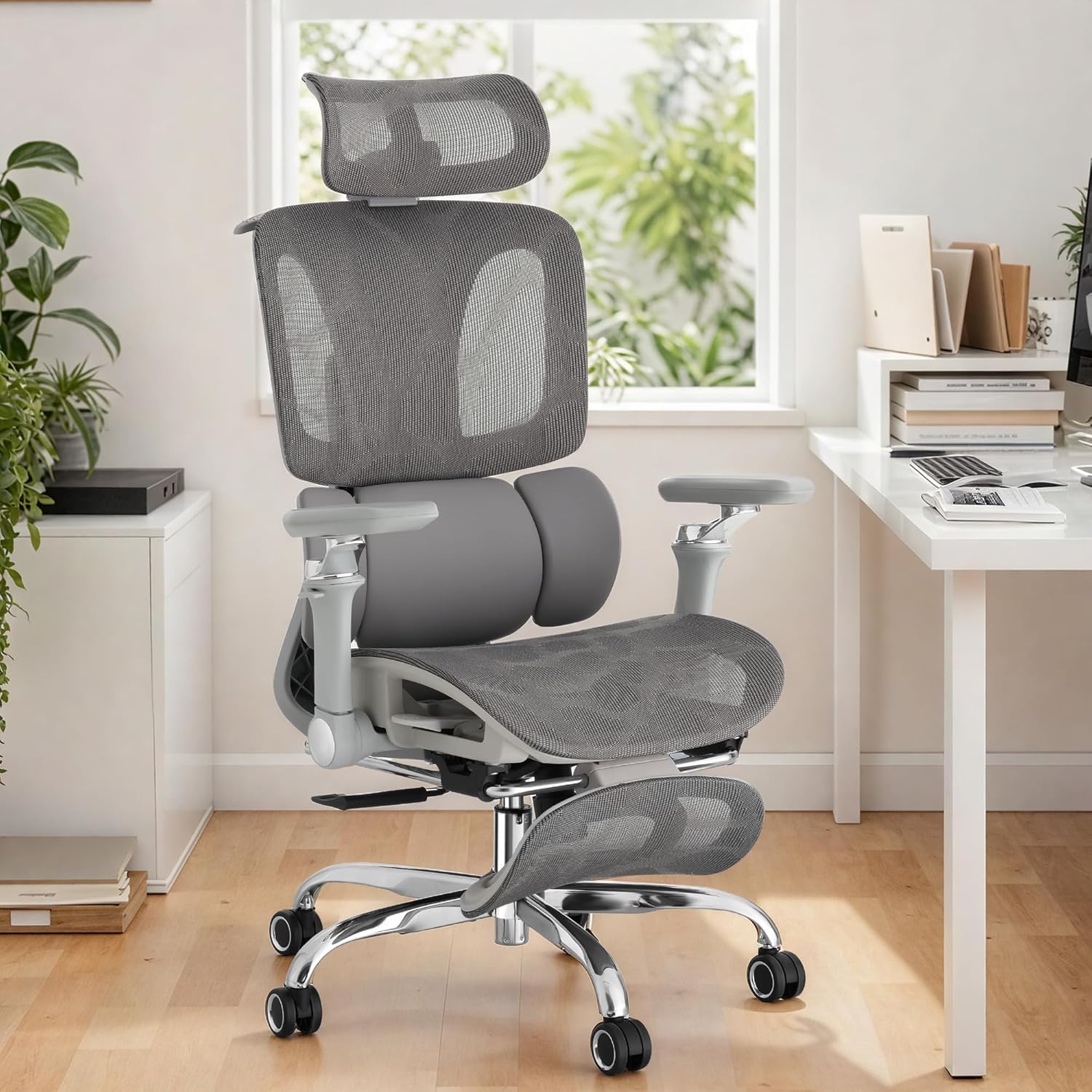 Ergonomic Mesh Chair 3-Zone Lu - đánh giá và giá Office Furniture Zone