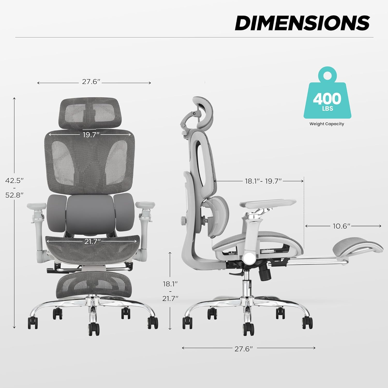Ergonomic Mesh Chair 3-Zone Lu - đánh giá và giá Office Furniture Zone