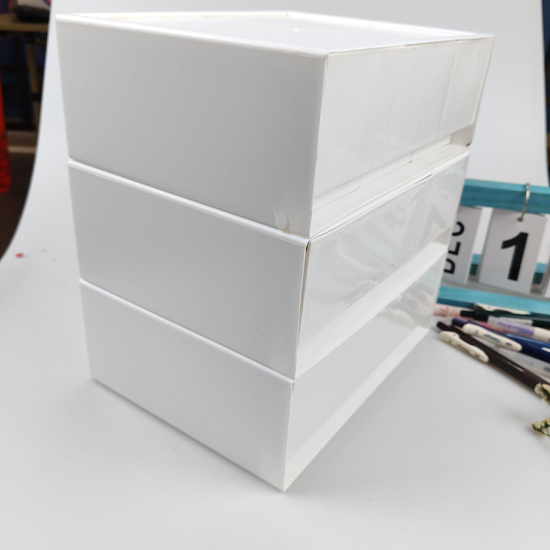 Desktop Storage Box, Drawer, C - đánh giá và giá Cubicle Shelf Organizer