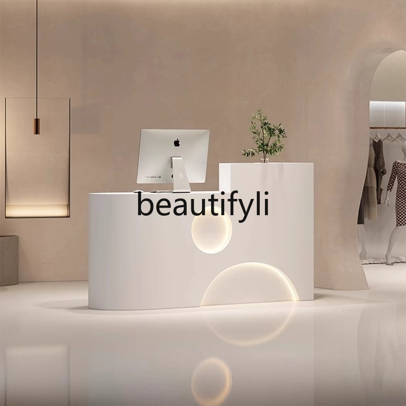 Clothing Store Cashier Counter - đánh giá và giá Reception Desk Counter