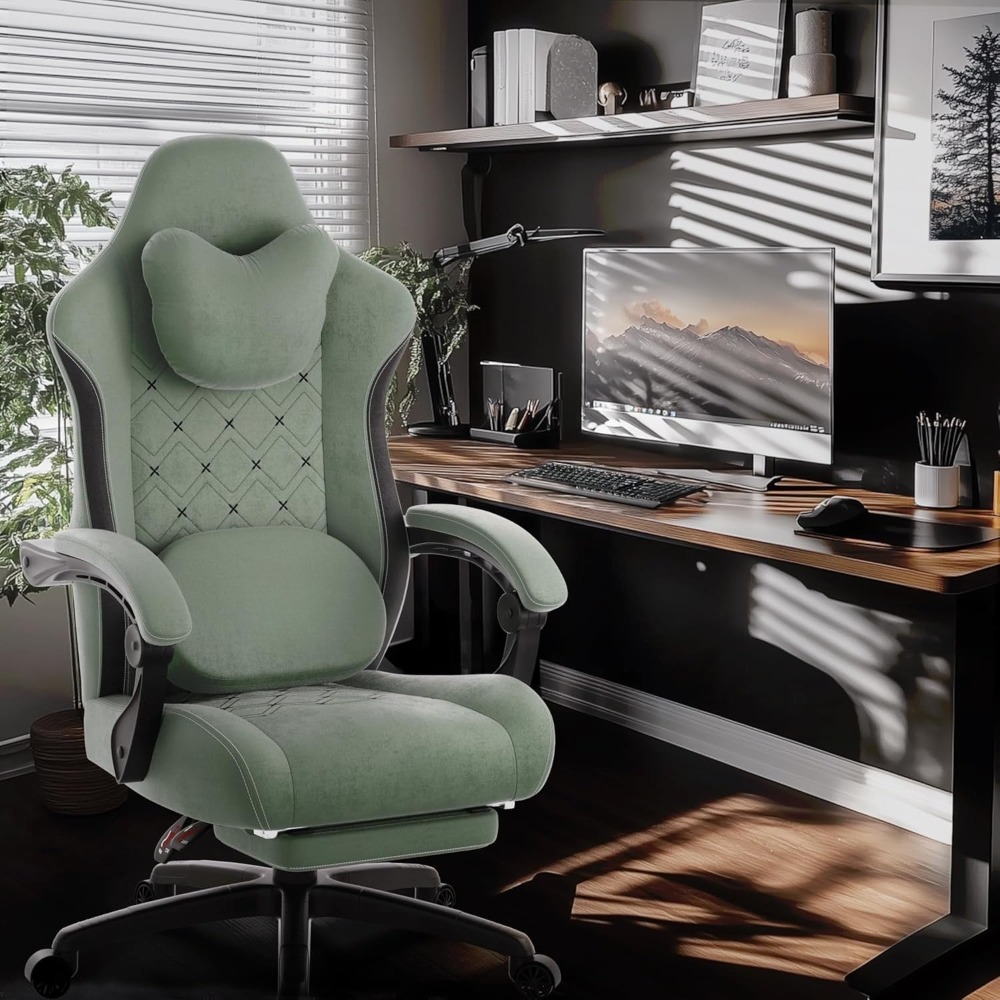Big and Tall Fabric Gaming Cha - đánh giá và giá Furniture Chairs For Office