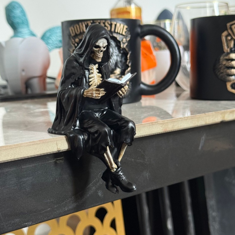 Gothic Demon Reading Book Shel - đánh giá và giá Cubicle Shelf Organizer