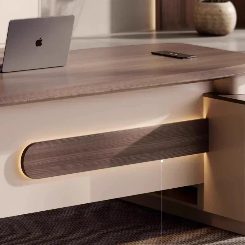 Boss Table Simple Modern Light - đánh giá và giá Office Furniture High End