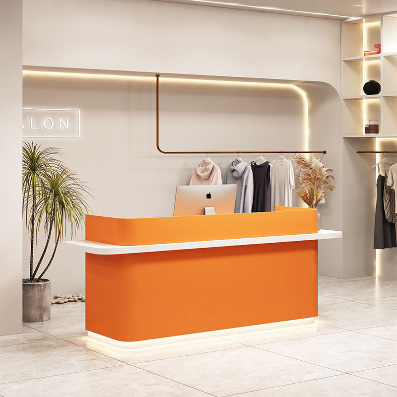 Clothing store checkout page c - đánh giá và giá Reception Desk Counter