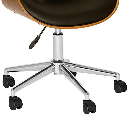 Black Faux Leather Office Chai - đánh giá và giá Furniture Chairs For Office
