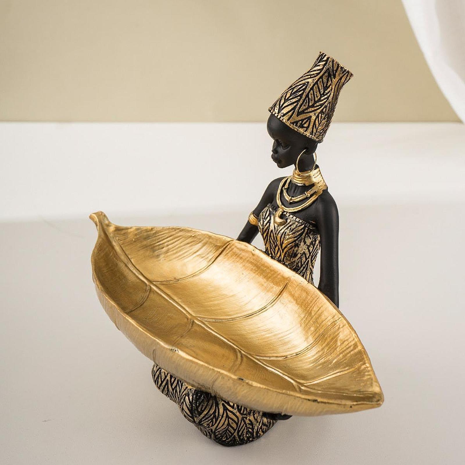Resin Ornament African Woman S - đánh giá và giá Cubicle Shelf Organizer
