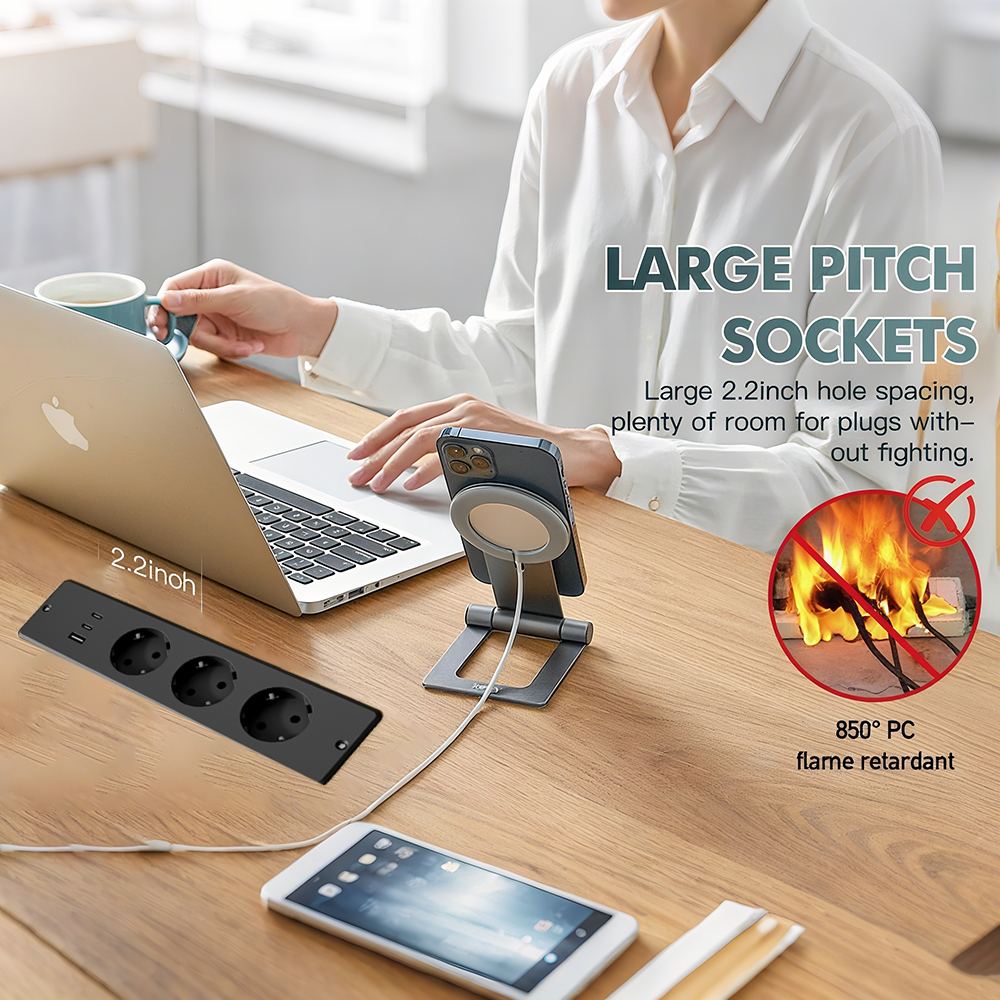 FUNAYA Built-in Socket EU KR w - đánh giá và giá Office Furniture Outlet